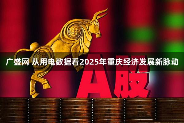 广盛网 从用电数据看2025年重庆经济发展新脉动