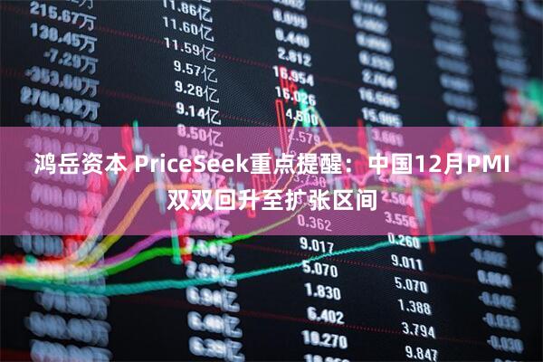 鸿岳资本 PriceSeek重点提醒：中国12月PMI双双回升至扩张区间