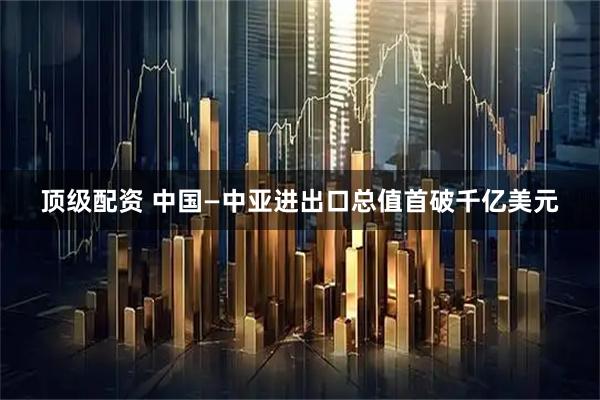 顶级配资 中国—中亚进出口总值首破千亿美元