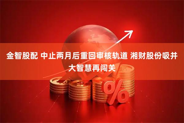 金智股配 中止两月后重回审核轨道 湘财股份吸并大智慧再闯关